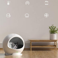 Load image into Gallery viewer, Wifi Heating &amp; Cooling Smart Pet Cave - Boujeecat
