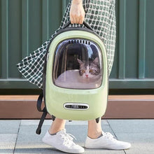 Load image into Gallery viewer, NEW Pet Carrier Bubble Backpack w Built-in Fan and Light - Boujeecat
