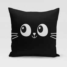 Load image into Gallery viewer, Cat Eyes &amp; Whiskers Pillow Cover - Boujeecat
