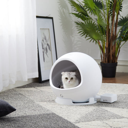 Wifi Heating & Cooling Smart Pet Cave - Boujeecat