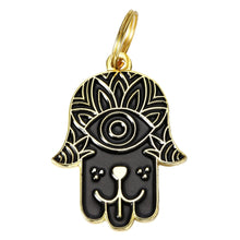 Load image into Gallery viewer, Hamsa Hand Pet ID Tag - Free Engraving - Boujeecat
