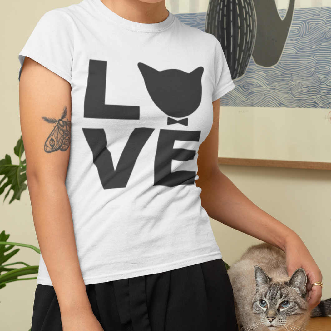 Cat LOVE Unisex Tee - Boujeecat