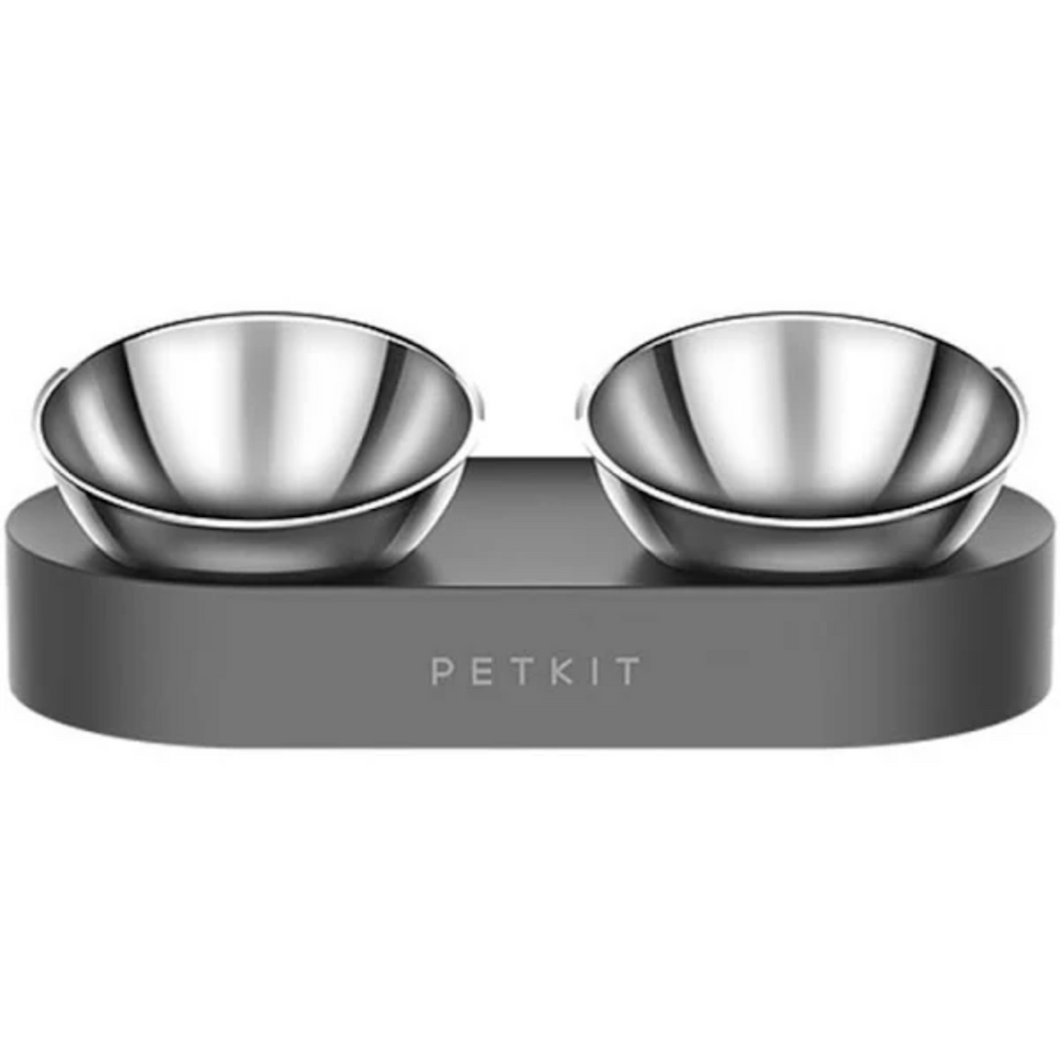 Elevated Cat Bowl Double Stainless Steel Feeding Bowl - Boujeecat