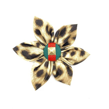 Load image into Gallery viewer, Designer GucciPet Leopard Collar Flower - Boujeecat
