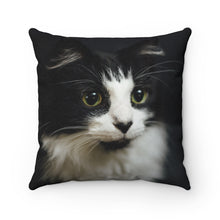 Load image into Gallery viewer, Custom Cat Square Pillow - Boujeecat
