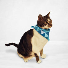 Load image into Gallery viewer, Holiday Wrapping Paper Cat Bandana - Boujeecat
