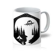 Load image into Gallery viewer, Space Cat Camping Mug - Boujeecat

