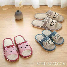 Load image into Gallery viewer, Smart Cat House Slippers - Boujeecat

