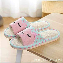 Load image into Gallery viewer, Smart Cat House Slippers - Boujeecat
