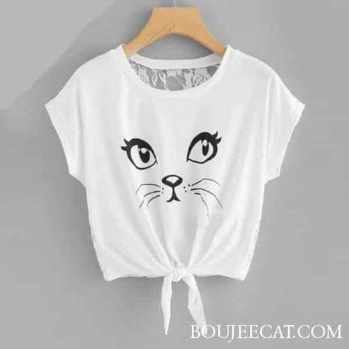 Not Interested Lace T-shirt - Boujeecat