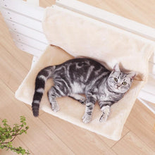 Load image into Gallery viewer, Fleece Window Sill Cat Bed - Boujeecat
