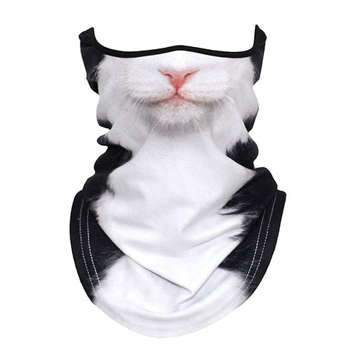 Cat Face Bandana Scarf Face Mask - Boujeecat