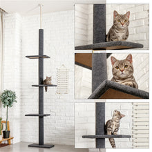 Load image into Gallery viewer, Modern Adjustable Vertical Grey Climber - Boujeecat
