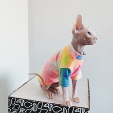 Load image into Gallery viewer, Tie Dye Cat Tee - Boujeecat
