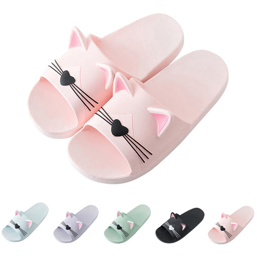Cute Cat Sandal Slides - Boujeecat
