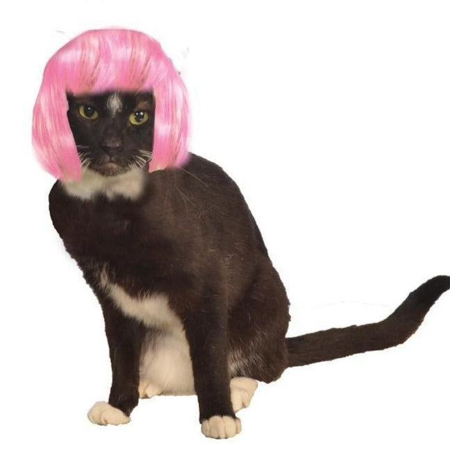 Short Pink Bob Cat Wig - Boujeecat