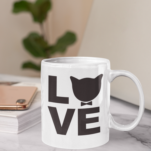 Cat LOVE Mug - Boujeecat